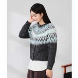 【2WAY】フェアアイルニットカーディガン | a.v.v【WOMEN】 | 詳細画像4