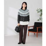 【2WAY】フェアアイルニットカーディガン | a.v.v【WOMEN】 | 詳細画像7