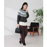 【2WAY】フェアアイルニットカーディガン | a.v.v【WOMEN】 | 詳細画像9