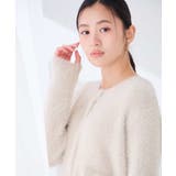 ヘアリー ニット ジャケット カーディガン | a.v.v【WOMEN】 | 詳細画像8 