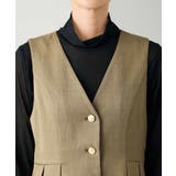 【2SET】ペプラムジレ×ナロースカート | a.v.v【WOMEN】 | 詳細画像13