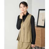 【2SET】ペプラムジレ×ナロースカート | a.v.v【WOMEN】 | 詳細画像5