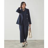 【マシンウォッシャブル】Vネックコンビネゾン | a.v.v【WOMEN】 | 詳細画像4 