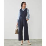 【マシンウォッシャブル】Vネックコンビネゾン | a.v.v【WOMEN】 | 詳細画像9 