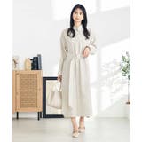 【2WAY】ベルト付きシャツワンピース | a.v.v【WOMEN】 | 詳細画像12 