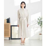 【2WAY】ベルト付きシャツワンピース | a.v.v【WOMEN】 | 詳細画像13 