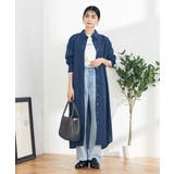 【2WAY】ベルト付きシャツワンピース | a.v.v【WOMEN】 | 詳細画像3 