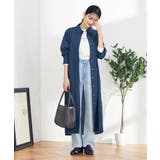 【2WAY】ベルト付きシャツワンピース | a.v.v【WOMEN】 | 詳細画像4 