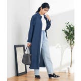 ネイビー | 【2WAY】ベルト付きシャツワンピース | a.v.v【WOMEN】