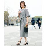 ソフトサッカーパフスリーブワンピース | a.v.v【WOMEN】 | 詳細画像17 