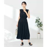 配色パイピング切り替えワンピース | a.v.v【WOMEN】 | 詳細画像11 