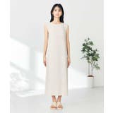 【接触冷感/洗える/イージーケア】バックヨークノースリーブワンピース | a.v.v【WOMEN】 | 詳細画像11 