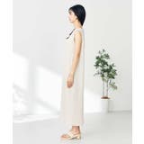 【接触冷感/洗える/イージーケア】バックヨークノースリーブワンピース | a.v.v【WOMEN】 | 詳細画像12 