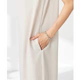 【接触冷感/洗える/イージーケア】バックヨークノースリーブワンピース | a.v.v【WOMEN】 | 詳細画像15 