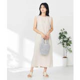 【接触冷感/洗える/イージーケア】バックヨークノースリーブワンピース | a.v.v【WOMEN】 | 詳細画像22 