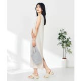 【接触冷感/洗える/イージーケア】バックヨークノースリーブワンピース | a.v.v【WOMEN】 | 詳細画像26 