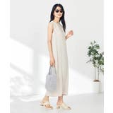 【接触冷感/洗える/イージーケア】バックヨークノースリーブワンピース | a.v.v【WOMEN】 | 詳細画像28 