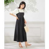 【接触冷感/洗える】タックフレアキャミワンピース | a.v.v【WOMEN】 | 詳細画像10 