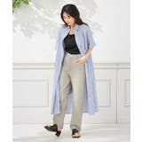 【洗える】ストライプシャツワンピース | a.v.v【WOMEN】 | 詳細画像2 