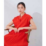 ワッシャープリーツワンピース【洗える】 | a.v.v【WOMEN】 | 詳細画像1 