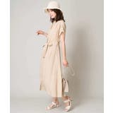 【洗える】シフォンドットバンドカラーワンピース | a.v.v【WOMEN】 | 詳細画像11 