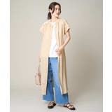 【洗える】シフォンドットバンドカラーワンピース | a.v.v【WOMEN】 | 詳細画像14 