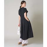 【洗える】シフォンドットバンドカラーワンピース | a.v.v【WOMEN】 | 詳細画像21 