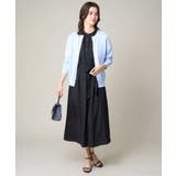 【洗える】シフォンドットバンドカラーワンピース | a.v.v【WOMEN】 | 詳細画像26 