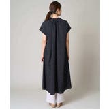 【洗える】シフォンドットバンドカラーワンピース | a.v.v【WOMEN】 | 詳細画像30 