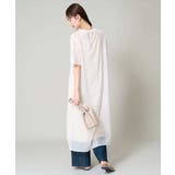 【洗濯機で洗える】袖スリットシアーワンピース | a.v.v【WOMEN】 | 詳細画像1 