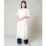 【洗濯機で洗える】袖スリットシアーワンピース | a.v.v【WOMEN】 | 詳細画像17 