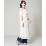 【洗濯機で洗える】袖スリットシアーワンピース | a.v.v【WOMEN】 | 詳細画像18 