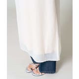 【洗濯機で洗える】袖スリットシアーワンピース | a.v.v【WOMEN】 | 詳細画像23 