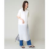 【洗濯機で洗える】袖スリットシアーワンピース | a.v.v【WOMEN】 | 詳細画像4 