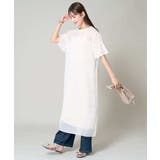 【洗濯機で洗える】袖スリットシアーワンピース | a.v.v【WOMEN】 | 詳細画像9 