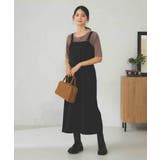 【洗える】Iラインサスペンダー付きジャンスカ | a.v.v【WOMEN】 | 詳細画像15