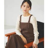 【洗える】Iラインサスペンダー付きジャンスカ | a.v.v【WOMEN】 | 詳細画像2