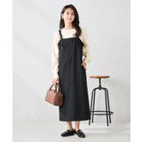 【洗える】Iラインサスペンダー付きジャンスカ | a.v.v【WOMEN】 | 詳細画像20