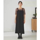 【洗える】Iラインサスペンダー付きジャンスカ | a.v.v【WOMEN】 | 詳細画像23