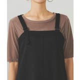 【洗える】Iラインサスペンダー付きジャンスカ | a.v.v【WOMEN】 | 詳細画像26