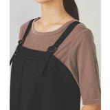 【洗える】Iラインサスペンダー付きジャンスカ | a.v.v【WOMEN】 | 詳細画像28