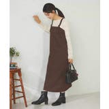 【洗える】Iラインサスペンダー付きジャンスカ | a.v.v【WOMEN】 | 詳細画像7