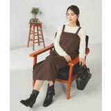 【洗える】Iラインサスペンダー付きジャンスカ | a.v.v【WOMEN】 | 詳細画像9