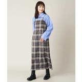 先染めチェックキャミワンピース | a.v.v【WOMEN】 | 詳細画像17 