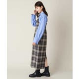 先染めチェックキャミワンピース | a.v.v【WOMEN】 | 詳細画像18 