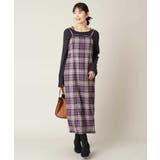 先染めチェックキャミワンピース | a.v.v【WOMEN】 | 詳細画像3 