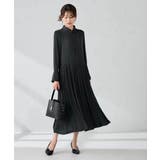 【洗える】ウエスト切替ギャザーワンピース | a.v.v【WOMEN】 | 詳細画像5 