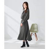 【洗える】セットアップ見えサテンワンピース | a.v.v【WOMEN】 | 詳細画像10 