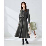 【洗える】セットアップ見えサテンワンピース | a.v.v【WOMEN】 | 詳細画像12 