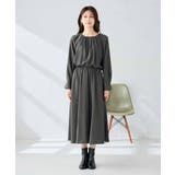 【洗える】セットアップ見えサテンワンピース | a.v.v【WOMEN】 | 詳細画像13 